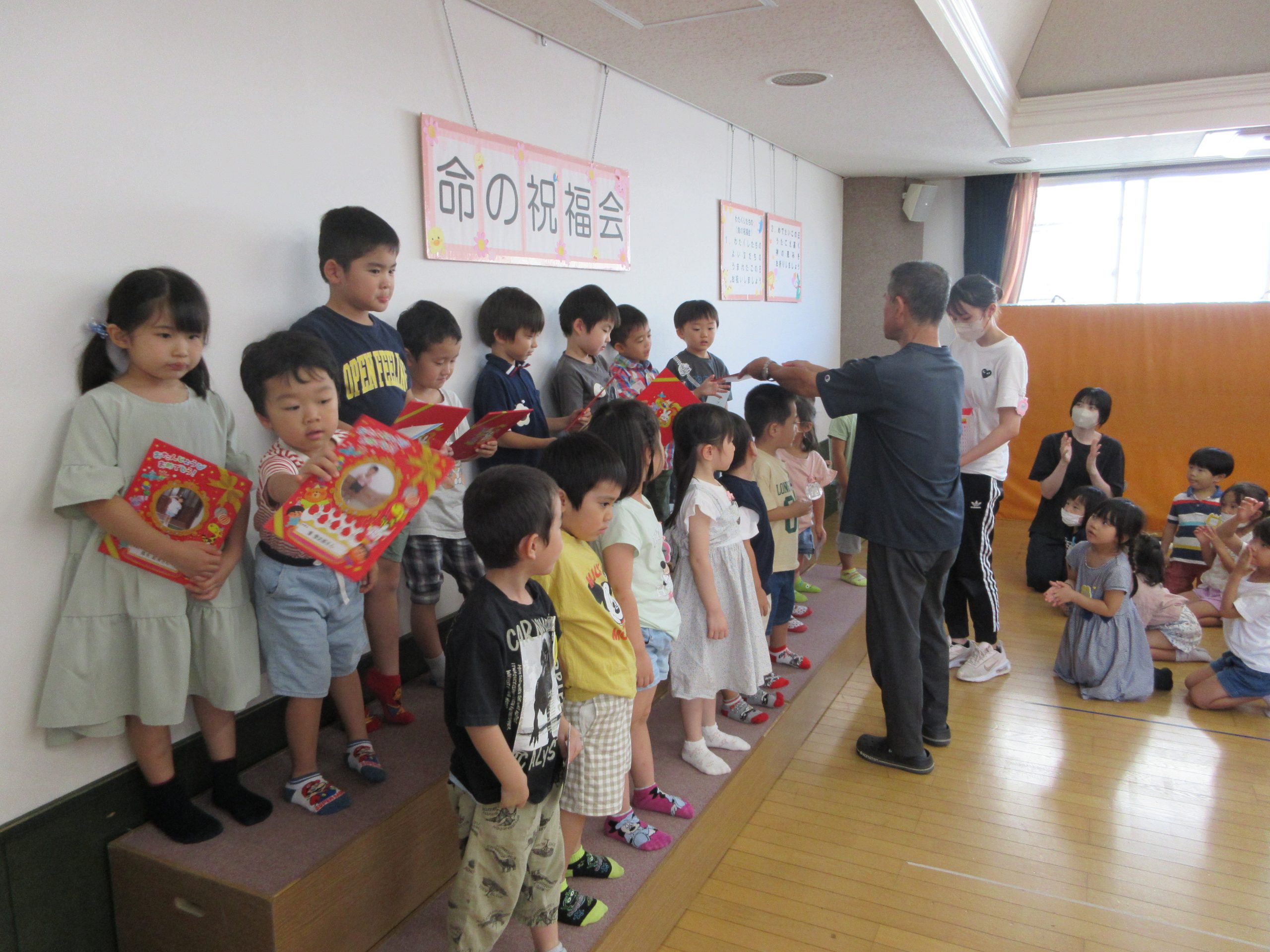 １０月生まれの命の祝福会